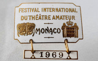 1969 Amateur THEATER Festival MONACO osallistujan merkki