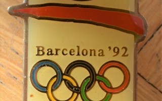 Barcelona ’92 XXV Olympia / Coca-Cola -pinssi