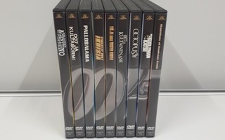 James Bond kokoelma 9kpl, uudenveroisia (dvd)