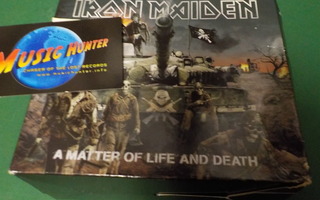 IRON MAIDEN - A MATTER OF LIFE AND DEATH CD BOKSI