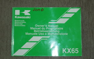 Kawasaki kx 65  käsikirja