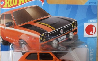 Honda Civic Custom Hatchback Orange 1973 Hot Wheels 1:64