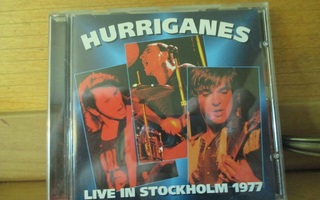 HURRIGANES:LIVE IN STOCKHOLM 1977  CD