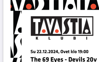 The 69 Eyes - Devils 20v. Tavastia 22.12.2024