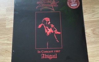King Diamond – In Concert 1987 Abigail LP (Wine Red / Black)