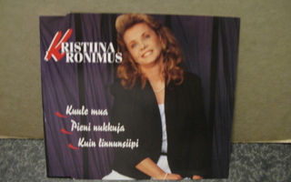Kristiina Ronimus:Kuule mua+2 cds