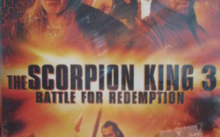 THE SCORPION KING 3 DVD UUSI