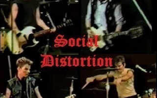 SOCIAL DISTORTION pulsar sound studios 1983