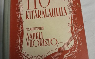 110 kitaralaulua