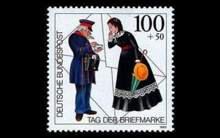 Saksa 1692 ** Postimerkin päivä (1993)