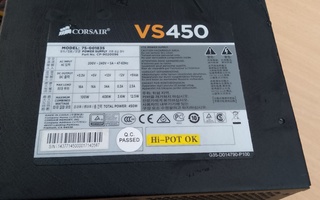 Corsair vs450 virtalähde