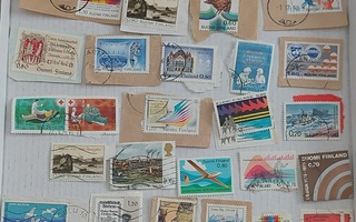 5 postimerkki  pussia yhdellä huudolla