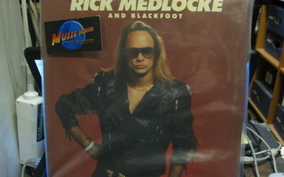 RICK MEDLOCKE - AND BLACKFOOT - LP + LYRICS