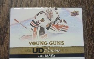 2013-14 Upper Deck Canvas Young Guns Antti Raanta