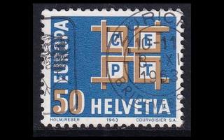 Sveitsi 781 o Europa (1963)