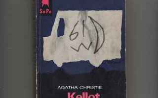 Christie, Agatha: Kellot, WSOY 1966, nid., 2.p., K3(Sapo 68)