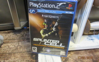 PS2 Tom Clancy´s Splinter Cell: Pandora Tomorrow *UUSI*