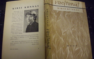 Kirsi Kunnas : VAELTANUT ( 1 p.1956) Sis.p o s t i k u l u t