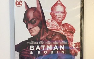 Batman & Robin (4K Ultra HD + Blu-ray) George Clooney (UUSI)