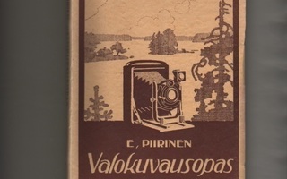 Piirinen: Valokuvausopas, Kirja 1924, 2.p., nid., K3 +
