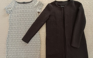 MANGO basics mekko ja VILA musta jakku