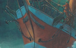 Cornelia Haas:  Laiva (isohko kortti)