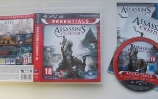 Assasin's Creed III, PS3