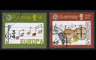 Guernsey 322-3 o Europa musiikkivuosi (1985)