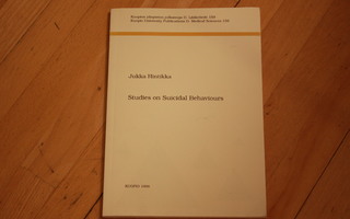 Jukka Hintikka studies suicidal behaviour #1