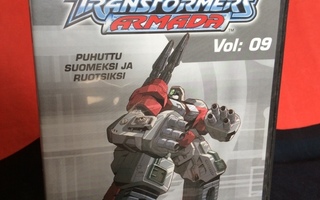 UHKA, DVD : Transformers armada. VOL: 09 UUSI-