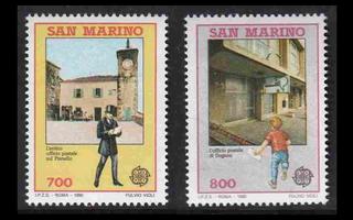 San Marino 1432-3 ** Europa (1990)