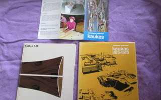 KAUKAS - TEHTAAT 2 kirjaa vuosilta 1964 & 1973