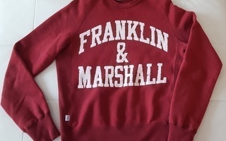 Franklin Marshall punainen collegepaita - Koko: S