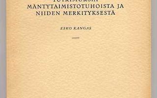 Esko Kangas: Tutkimuksia mäntytaimistotuhoista (1937)