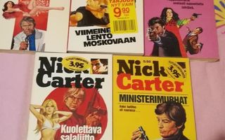 Nick Carter-sarja, 5 kirjaa
