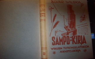 Alvar Wilska : SAMPO-KIRJA ( 1 p. 1946 ) Sis. postikulun