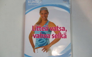 DVD KUNTO PLUS LITTEÄ VATSA, VAHVA SELKÄ