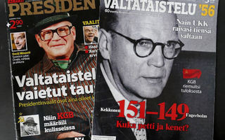 Iltalehti:  Presidentit extra ja Valtataistelu '56