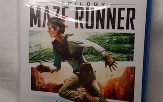 Maze Runner Trilogy Labyrintti Trilogia Blu-ray (UUSI!)
