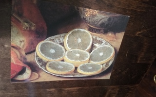 Sitruunat lautasella. Georg Flegel