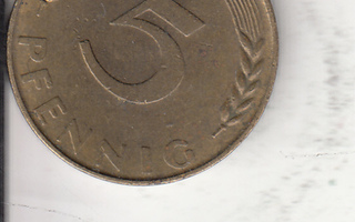 5 pfennig    D 1950  saksa kl 5