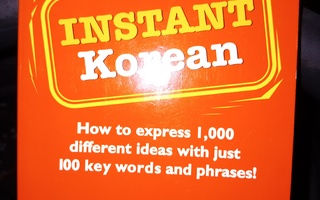 De Mente : INSTANT KOREAN ( SIS POSTIKULU  )