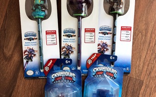 5kpl Nintendo 3DS Skylanders Bobble Stylus + Water Trap