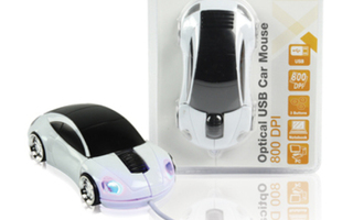 basicXL optinen auto hiiri, 800 DPI, 1.5m, USB, valk. *UUSI*