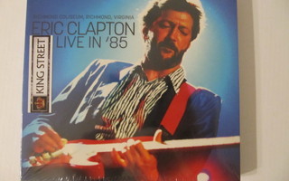 Eric Clapton Live In '85: Richmond Coliseum, R '87 CD Uusi