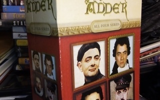 4 DVD MUSTA KYY 1-4 - THE COMPLETE BLACK ADDER BOX