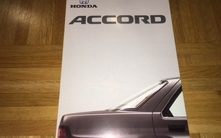 Esite Honda Accord, 1988, 22 sivua, suomi
