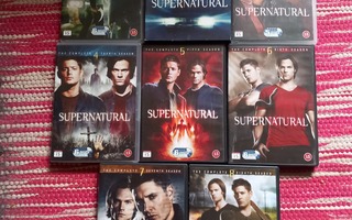 Supernatural - kaudet 1-8 (DVD)