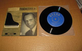 Rolf Bergroth 7" EP Suosittua Pianomusiikkia 1 v.1959 EX/EX