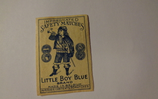 TT-etiketti Little Boy Blue Made in Belgium
